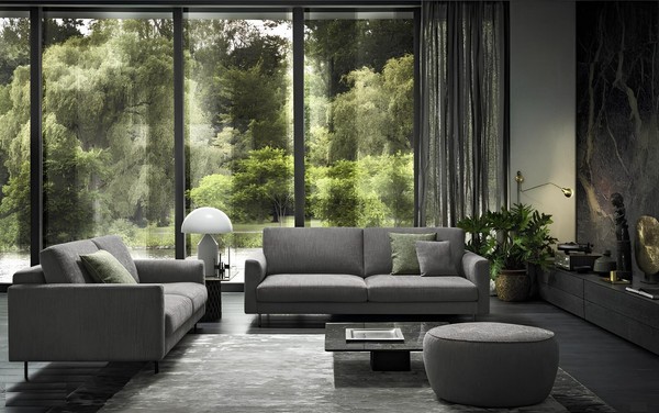 Luxus MöBel Wohnzimmer Sofas Sofa 3 Sitzer Modern Alfitalia Couchen Italien Neu-image