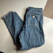 Vintage Guess Jeans Mens 32 Medium Wash Straight American Tradition 90s Denim