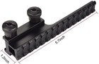 14 slot 1" Extended Riser Scope Mount High profile aluminum Picatinny Riser — photo 3