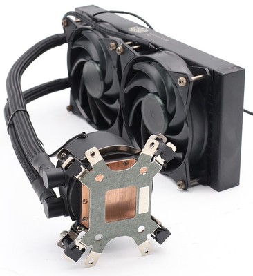 CoolerMaster MasterLiquid Lite 240 Wasserkühler 240mm Liquid Cooler für Intel