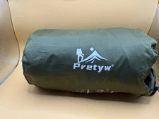 Pretyw Camping Sleeping Pad Inflatable Air Mat Lightweight Portable Hiking Bed