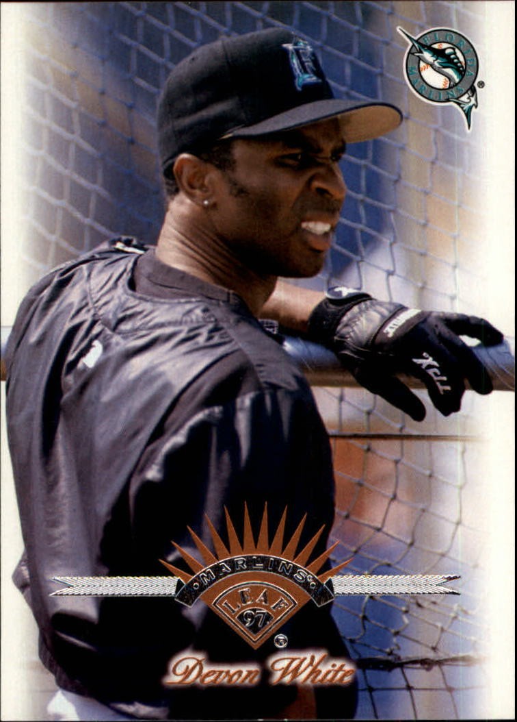 1997 Leaf #272 Devon White - BB