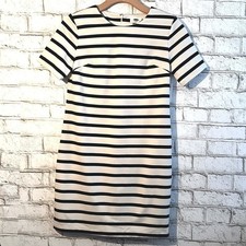 NWT Old Navy Women's Heavyweight Wide Striped Short Sleeve Dress Size XS