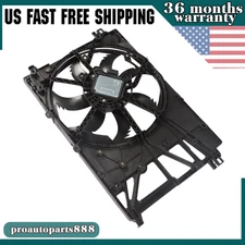 New Condenser Radiator Cooling Fan Assembly Fits 2019-2021 Toyota Rav4 2.5L USA