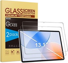 2 Pack 13.1 Inch Screen Protector Tempered Glass for Samsung Galaxy Tab S10 FE