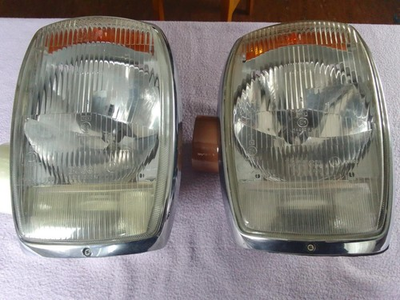 #ad Mercedes Benz w114 w115 H1 halogen Scheinwerfer Bosch headlights EUR 850.00