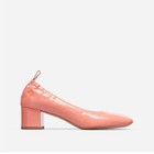 Everlane The Day Heel Peach Coral Patent Leather Womens Size 6