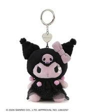 PINK  BLACK COLLECTION Plush Charm Kuromi 703