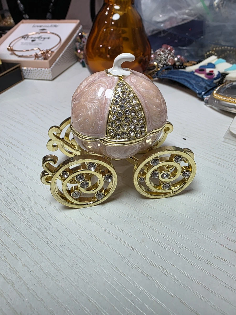 Cinderella Jewelry Box Indiana Collectible Decorative Trinket