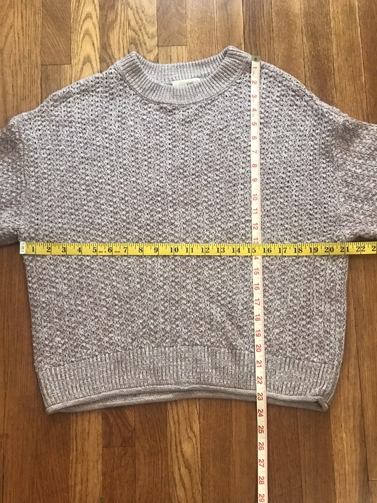 Universal Thread Goods Co, Cable Knit Sweater, Cr… - image 3