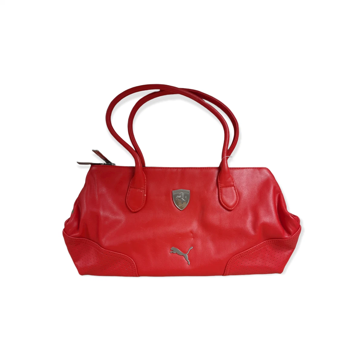 Puma red handbag deals
