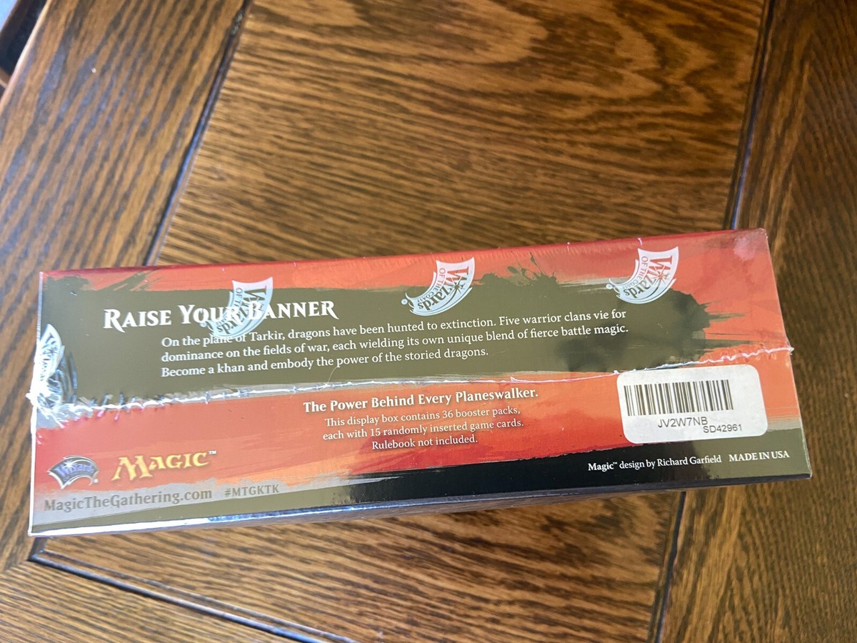 Khans of Tarkir Booster Box (English) MTG Magic the Gathering (36 packs) |  eBay