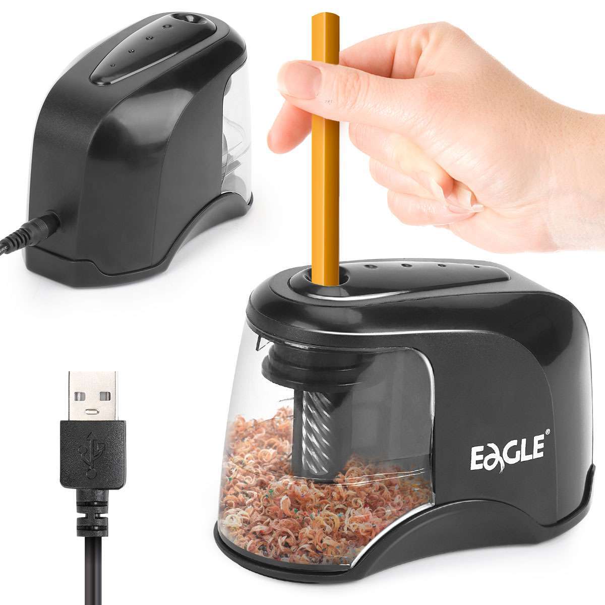 Sharpener For Kids Battery Operated Home School Office