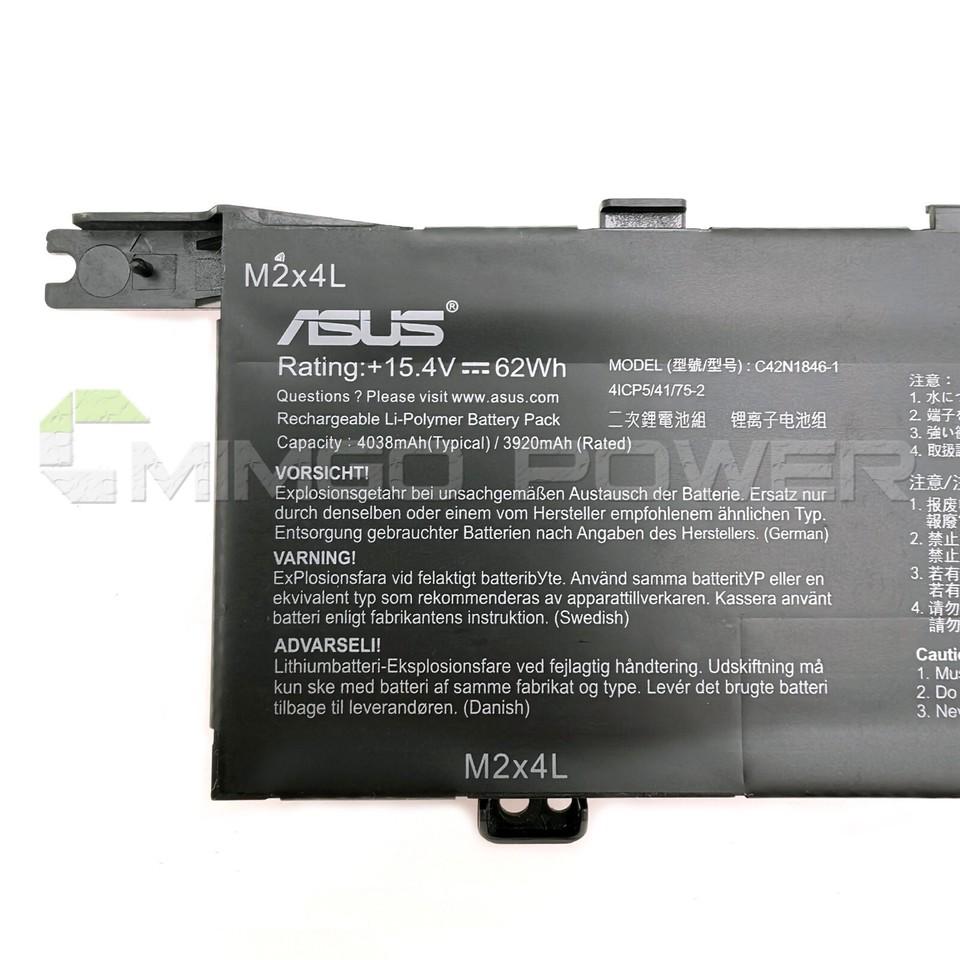 ASKC C42N1846 C42N1846-1 Laptop Batterij Voor Asus ZenBook Pro Duo