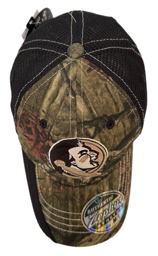 Zephyr NCAA Florida St Seminoles RARE “Resistance” Curved Bill Stretch Hat NWT - Picture 5 of 6