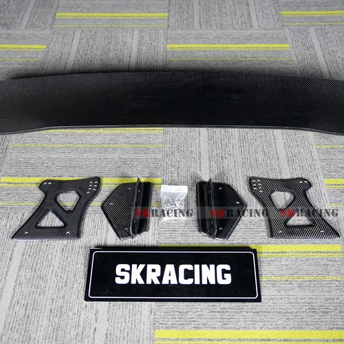 Alerón trasero estilo GT fibra de carbono para Mitsubishi Lancer EVO 10 2008-2017 - Imagen 4 de 16