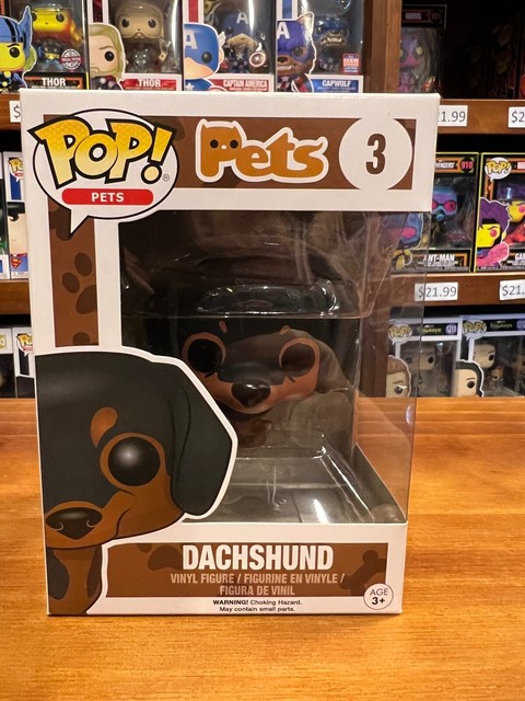 Pets 11054 Pop Vinyl Dachshund Figure 