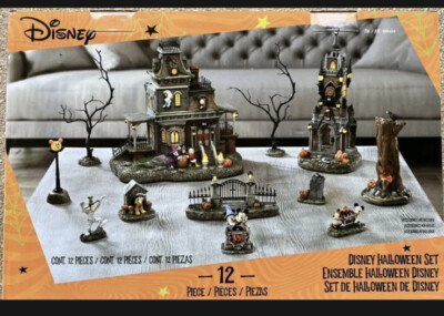 Costco Disney Halloween Village Haunted House Mansion Mickey Mouse
