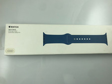 Original Apple watch Sport Band 38mm 40mm 41MM NEW 42MM Midnight Blue Silver pin