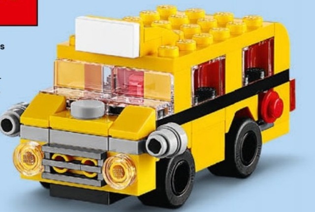 how to build a lego bus