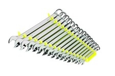 Ernst 5062hv Wrench Organizer Tray Holds 16 Wrench Hi-viz Yellow Forward Facing
