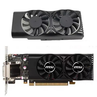 New MSI Geforce GTX750Ti GTX1050 GTX1050Ti LP Graphics Card Panel with Fan R270