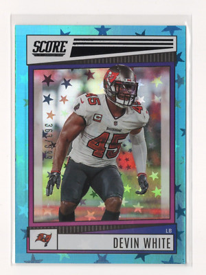 2022 Score Devin White #71 Blue Stars /399 Tampa Bay Buccaneers