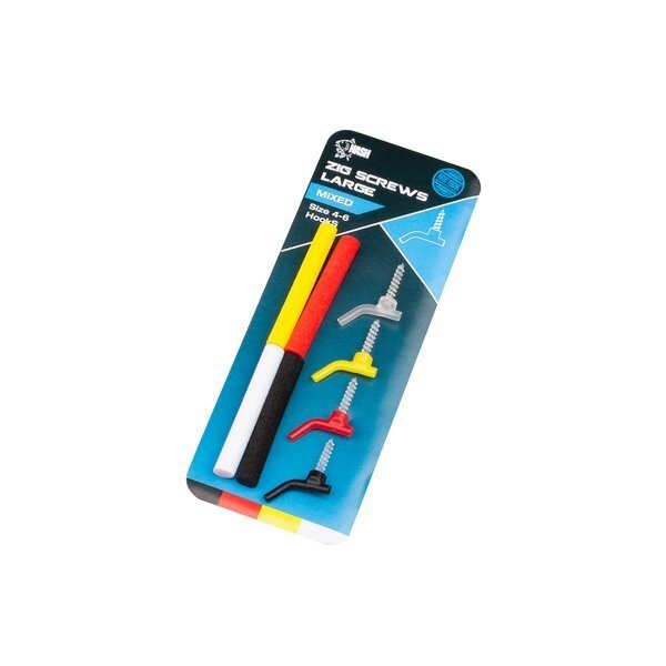 Nash Zig Screws Long Large Mixed Fishing Angling Carp