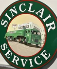 Vintage Style Sinclair  Gasoline Service Metal Heavy  Quality Sign