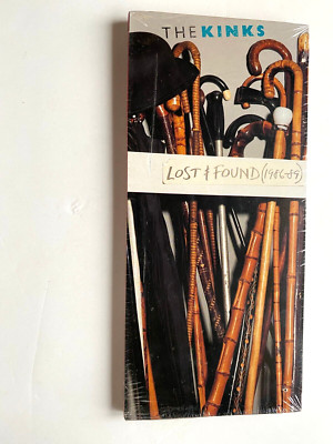 The Kinks LOST&FOUND cd NEW LONGBOX(UK Jive.Think Visual.Live Road.and)1ST PRESS