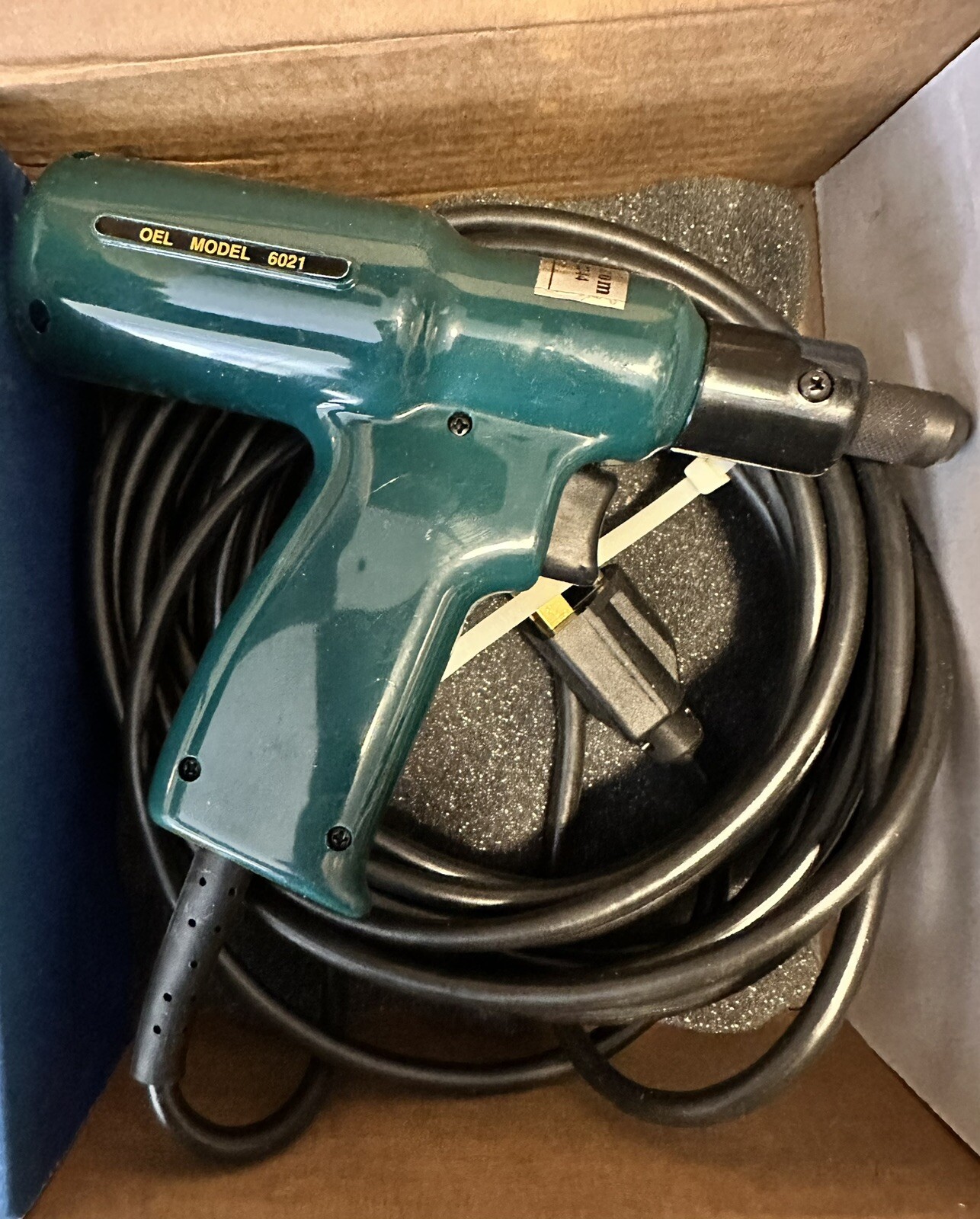 Standard Pneumatic SP 6021 Electric 120V WireWrap Gun Tool USA made eBay