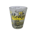 New Shot Glass Italy Tequila Rome Colosseum/Fontana Trevi /St.Peter's Basilica