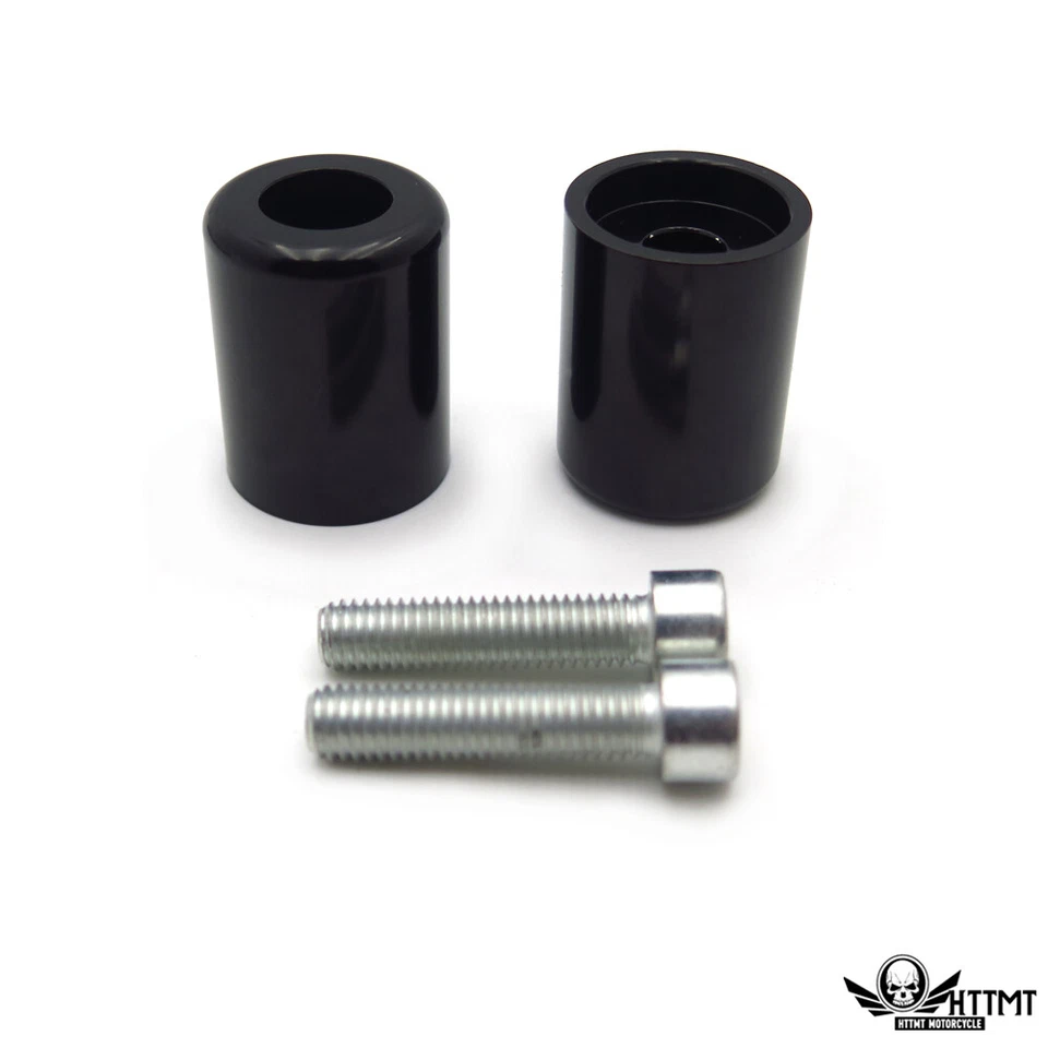 Manillar de extremos de barra negro para 95-12 Kawasaki Ninja ZX6R/06-07 ZX10R/00-05 ZX12R Foto 4 de 4