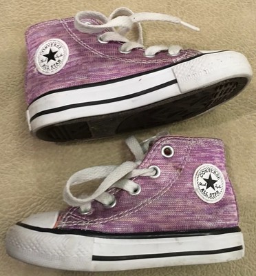 baby girl high top sneakers