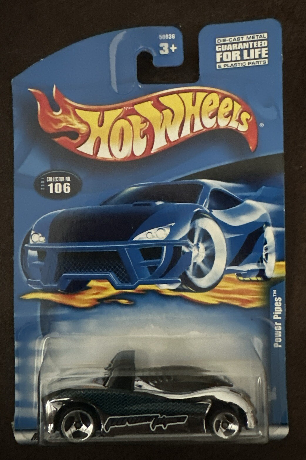 2001 HOT WHEELS  POWER PIPES - #106 - 50636 - Excellent Condition - Looks Great!