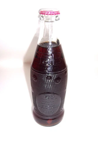 Vintage Full 10 oz Tab Soda Bottle Made by Coca Cola