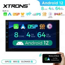 Autoradio Android 12 Stereo Auto 2din GPS WIFI 4/64gb CarPlay Xtrons Tex726l - Miniatura 3