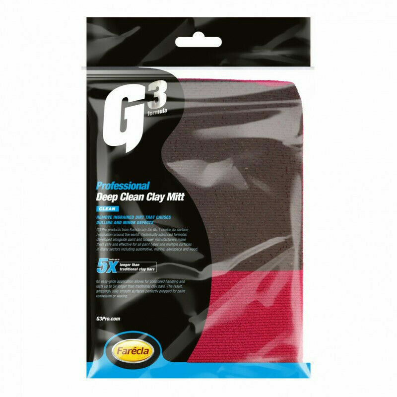 Farecla 7191 - G3Pro Deep Clean Clay Mitt - Car Cleaning, Care, Washing, G3 Pro