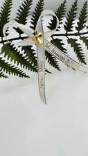 12-Baptism Favors Personalized Ribbons/Baby Shower First Communion Bautizo