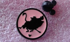 Disney DLR - 2015 Hidden Mickey Character Silhouettes - Pumbaa pin