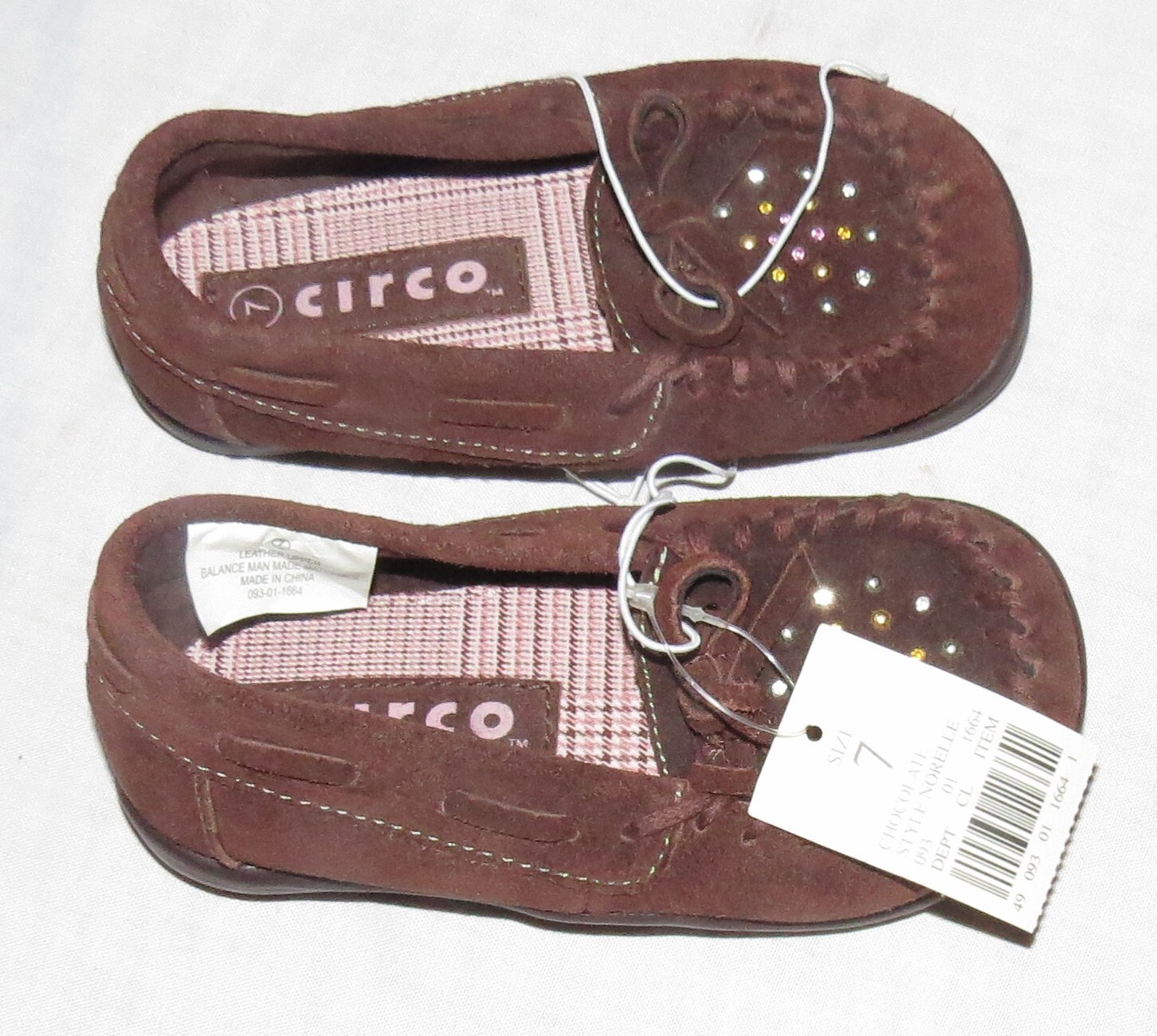 Slippers Brown Leather Size 7 New