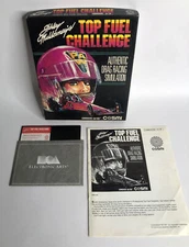 Shirley Muldowney TOP FUEL CHALLENGE dragster Commodore 64/128 video game CIB