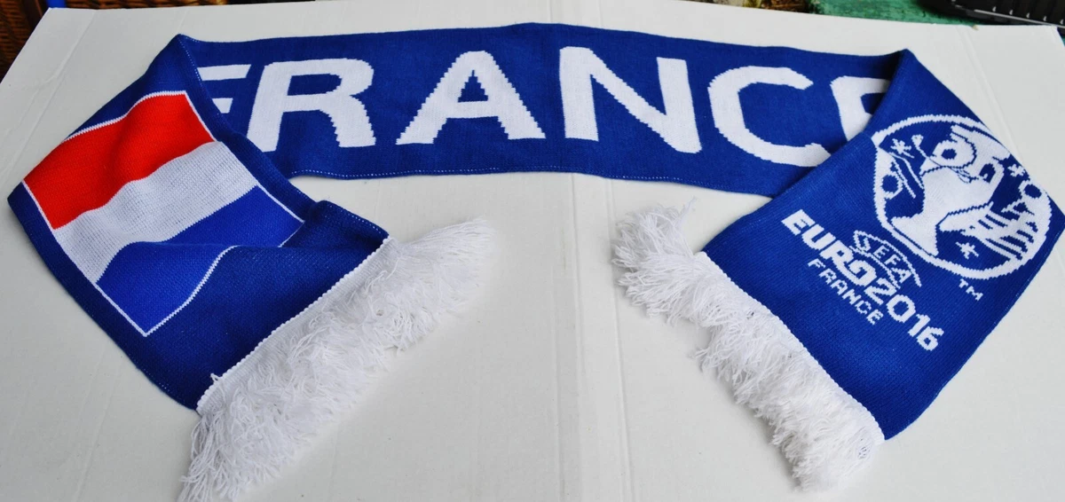 Écharpe Ancienne Équipe De France De Football FFF - Bleu, Blanc, Rouge