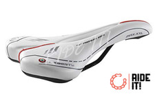 Sella MONTEGRAPPA LIBERTY MAX ANTIPROSTATA Bianca  Bici Mountain Bike / MTB