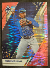 2022 Panini Chronicles Phoenix Pink Pulsar #23 Francisco Lindor!