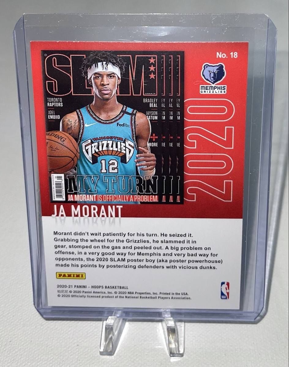 2020-21 NBA Hoops Ja Morant ?SLAM? My Turn No. 18 | eBay