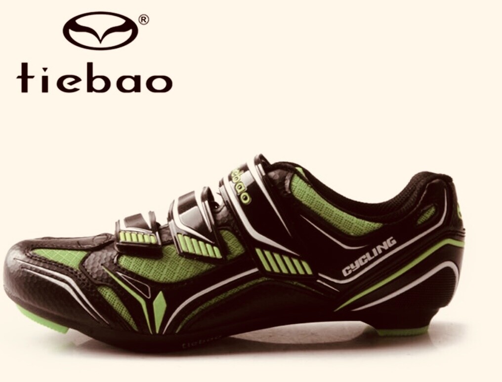 NWT TIEBAO Cycling Shoes Breathable Self-locking Unisex