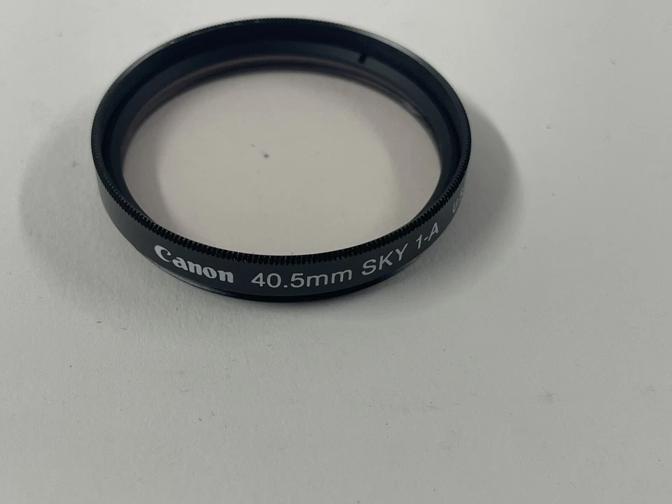 Canon  49mm Filter Sky 1-A genuine vintage OEM skylight 1A - Image 2 of 4