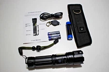 POWER STYLE SKNSL RECHARGEABLE FLASHLIGHT WATERPROOF IN CASE