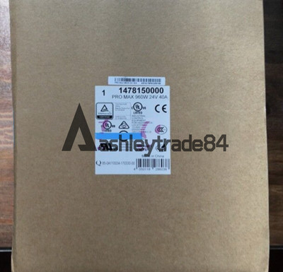 1PC New Weidmuller MAX 960W 24V 40A 1478150000
